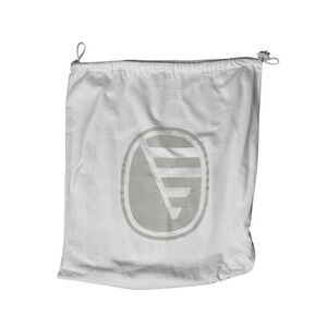 Away Products White Cotton Logo Drawstring Luggage Storage Dust Bag